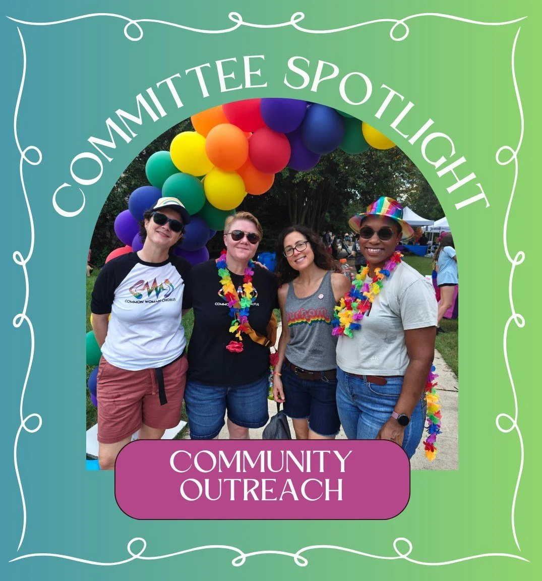 This fall, we are highlighting the various committees and affinity groups that keep our chorus thriving ✨Today&rsquo;s #SundaySpotlight is the Community Outreach Committee! Read their interview here at the link in our bio!
