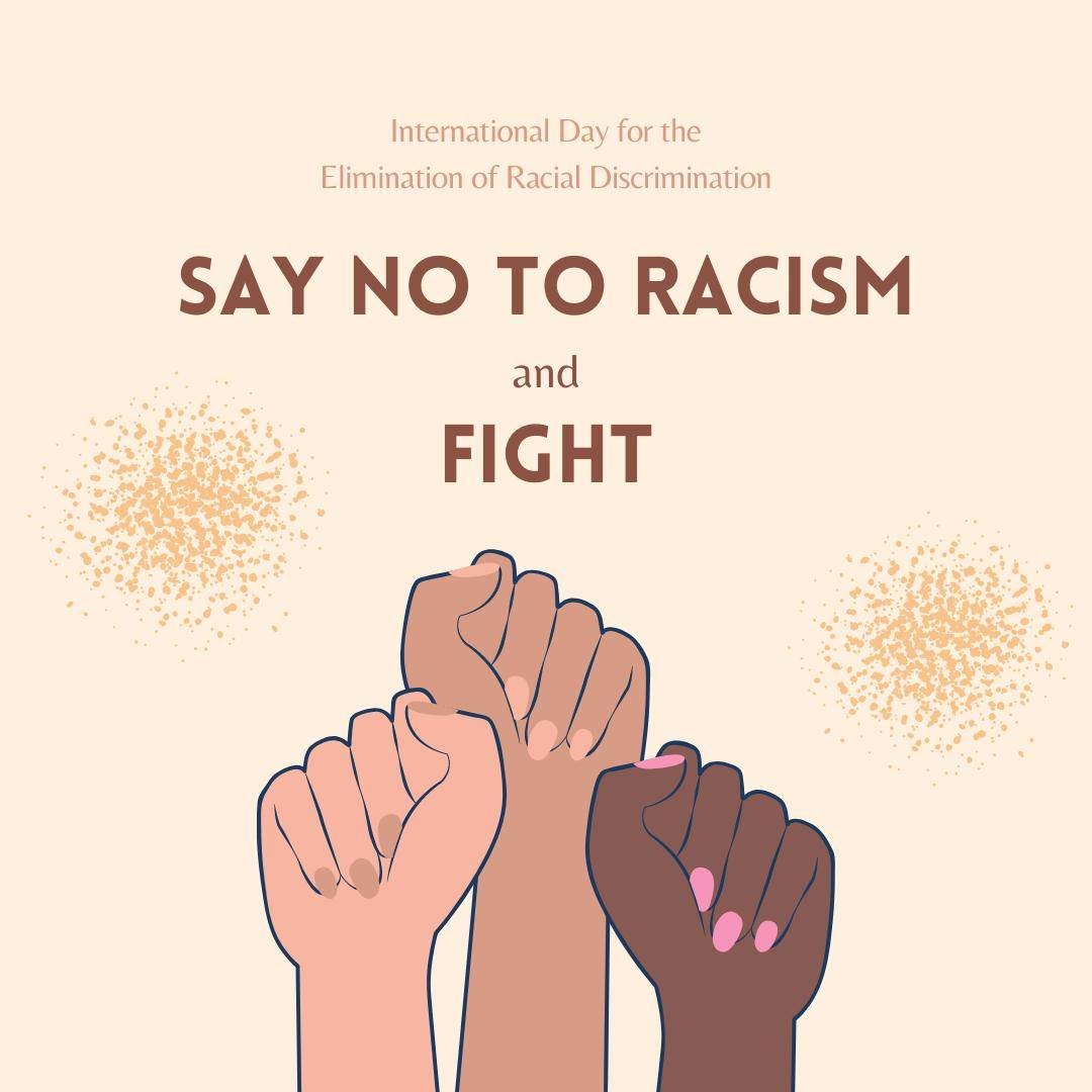 Today is the International Day for the Elimination of Racial Discrimination. This day is observed annually on March 21 to commemorate the 1960 Sharpeville massacre in South Africa, where police killed 69 people during a peaceful anti-apartheid protes