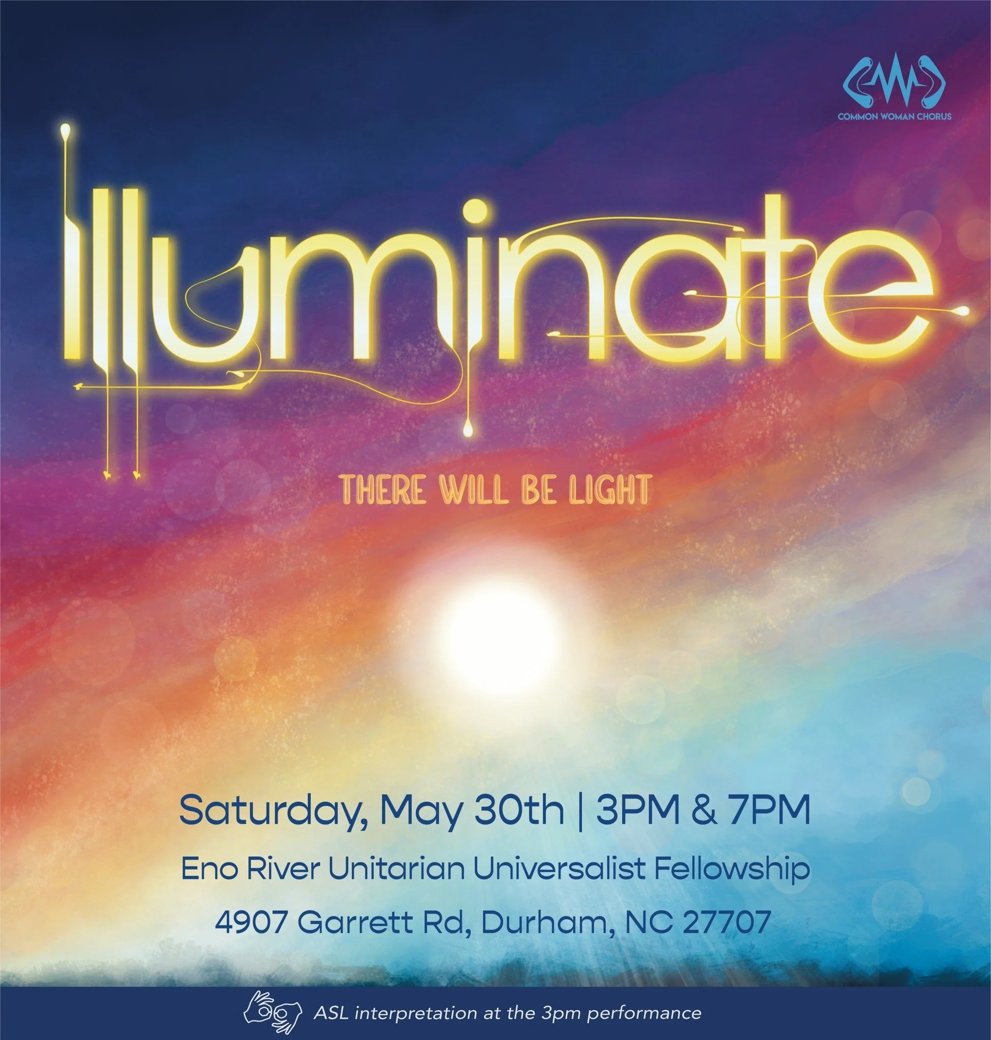 Our spring concert, Illuminate, is one week away! In these heavy and uncertain times, we&rsquo;re coming together to find the light in the darkness. Illuminate is more than just a concert &mdash; it&rsquo;s a soulful space for our community to breath