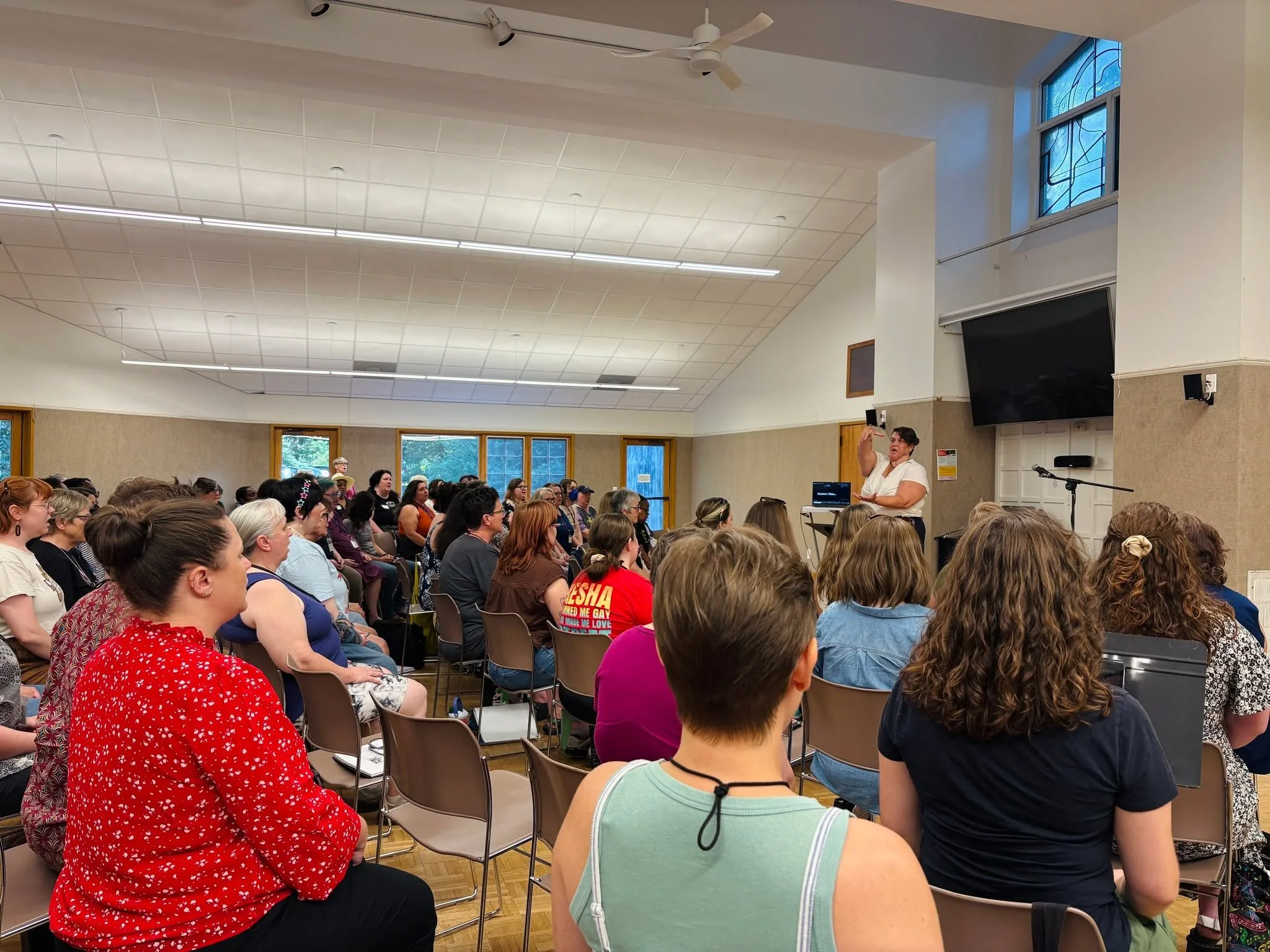 CWC is officially back in session for the fall semester! We are excited to dig into the new music together and start preparing for our performance of Sincerely Yours, Pauli Murray on December 5th. More details coming soon! 🤩