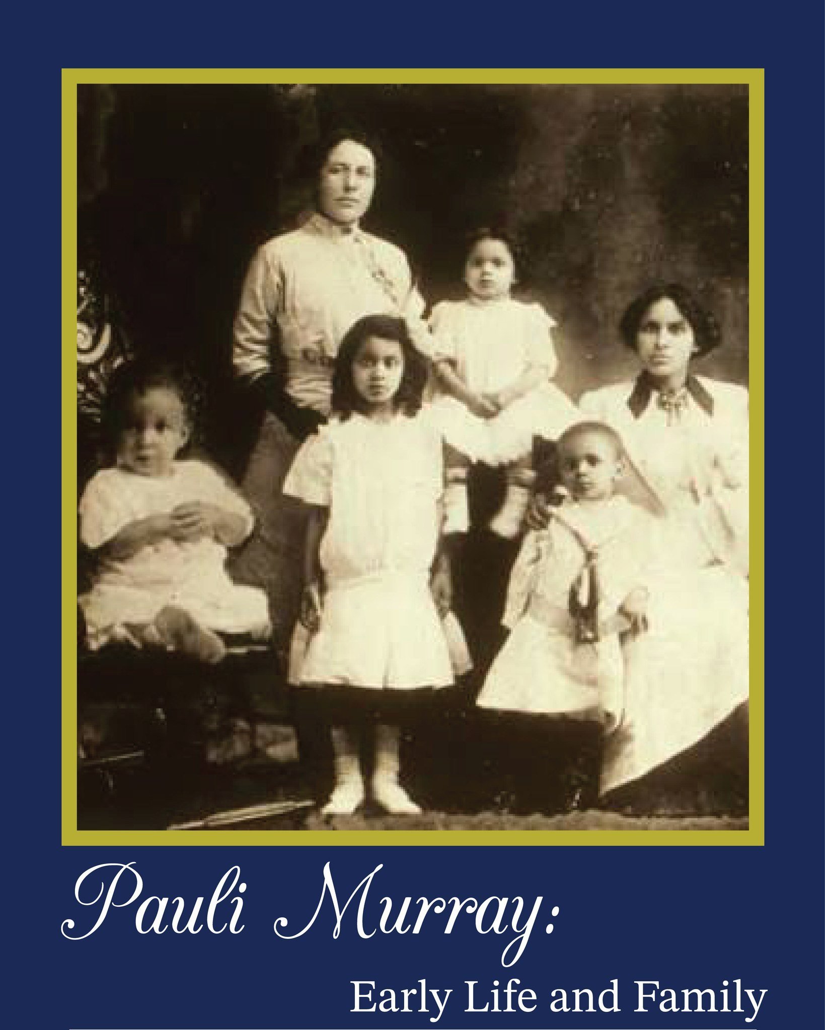 As we look ahead to our December 5th performance of Sincerely Yours, Pauli Murray, we&rsquo;ll be spending the next eight weeks getting to know more about Pauli Murray&rsquo;s life, work, and enduring legacy.

This week, we&rsquo;re starting from the