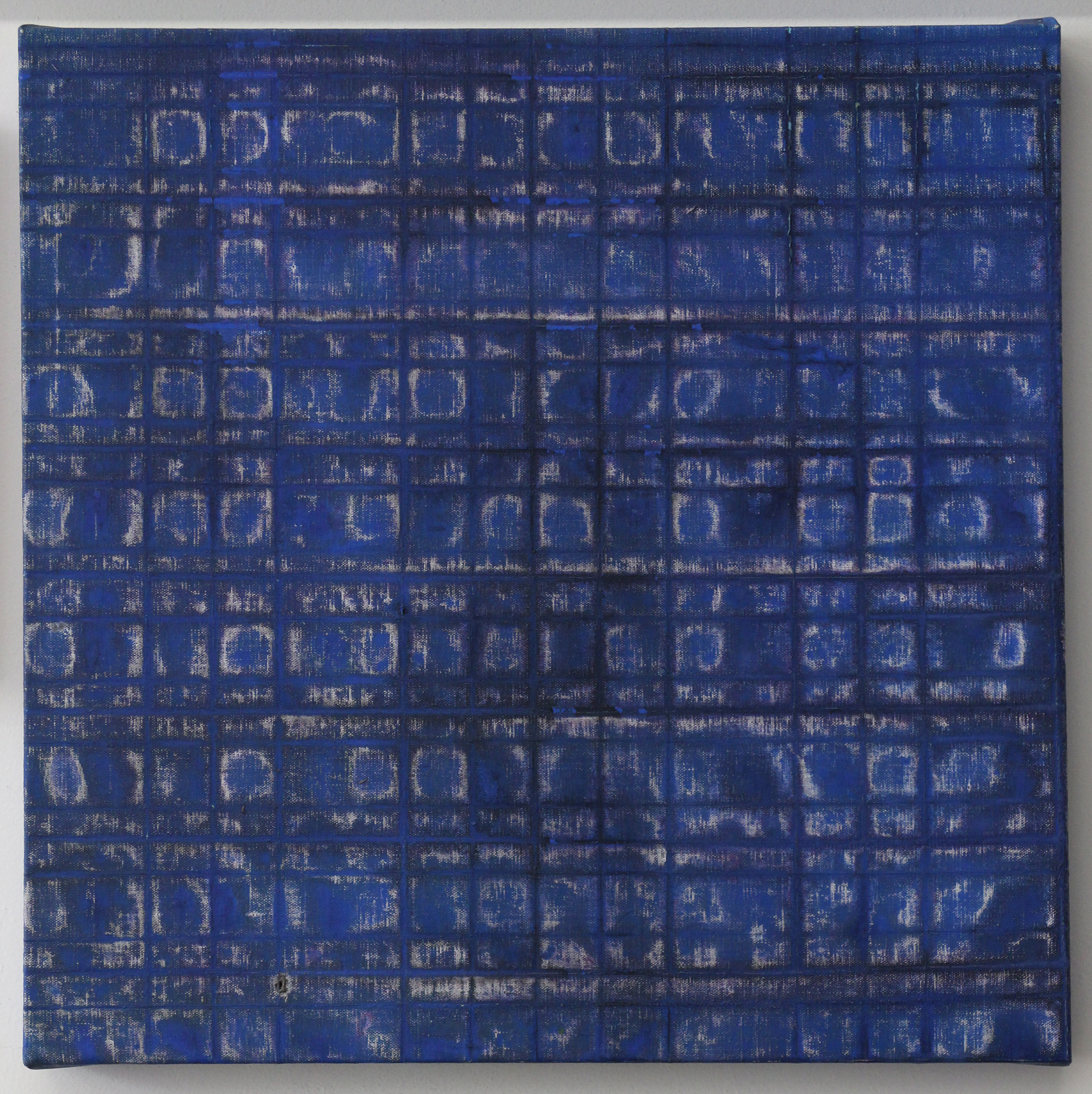 Multi-Blue Fold Painting