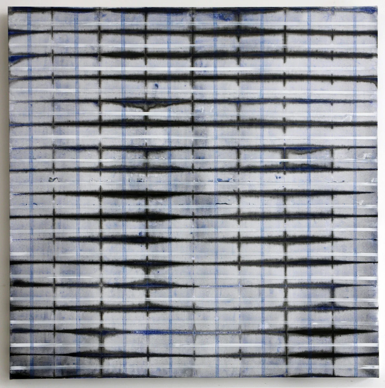 Blue Fold White and Blue Lines