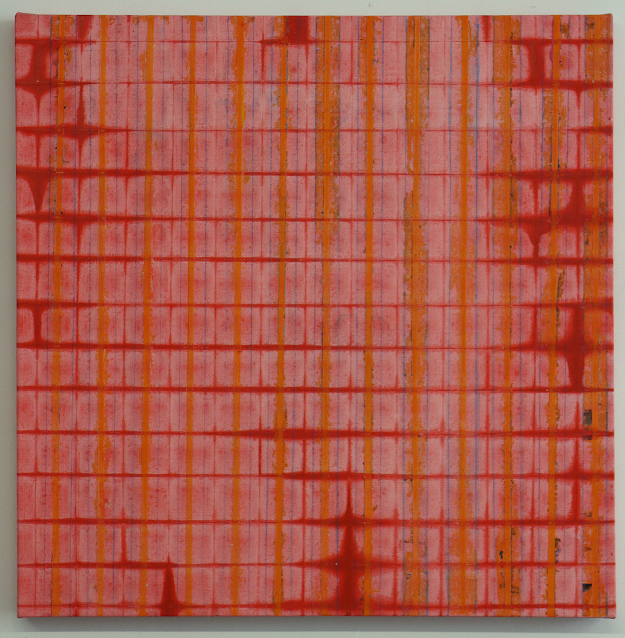 Red Fold Painting