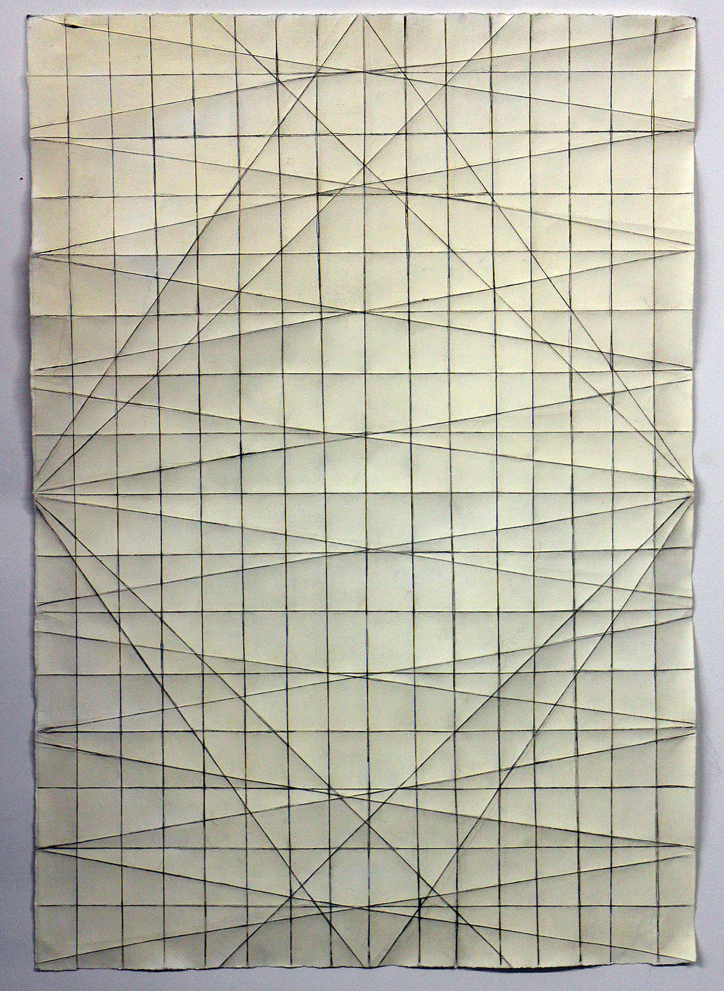 Diagonal Fold Drawing 2