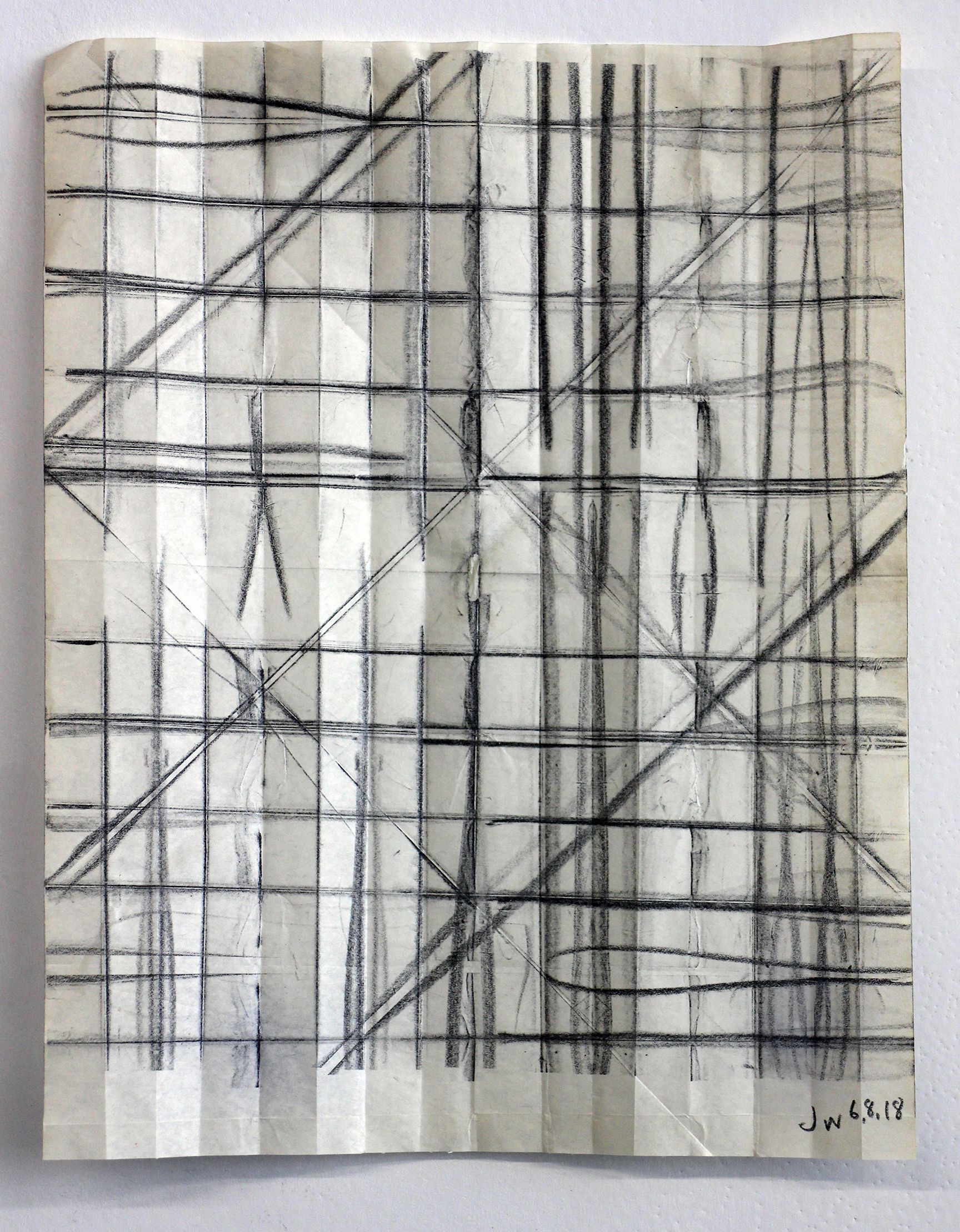 Small Carbon Fold Drawing 2A