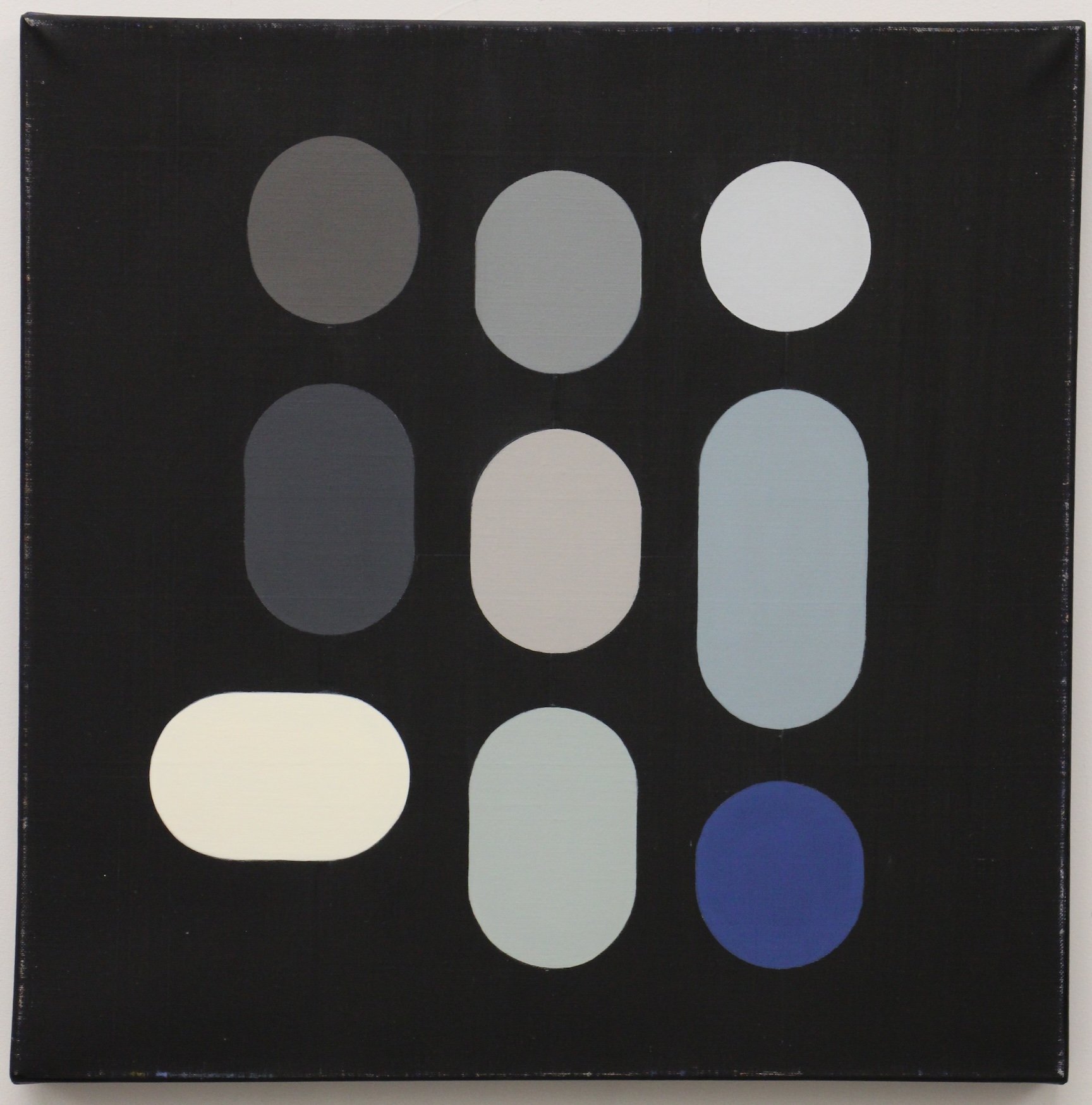 Portrait in Gray Lozenge 