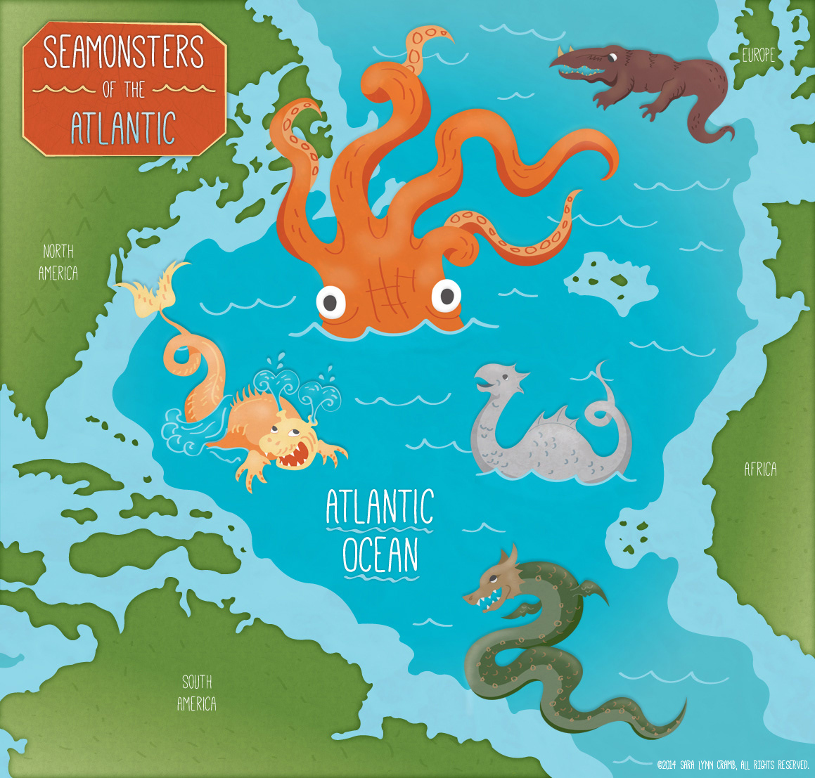 Sea Monsters of the Atlantic