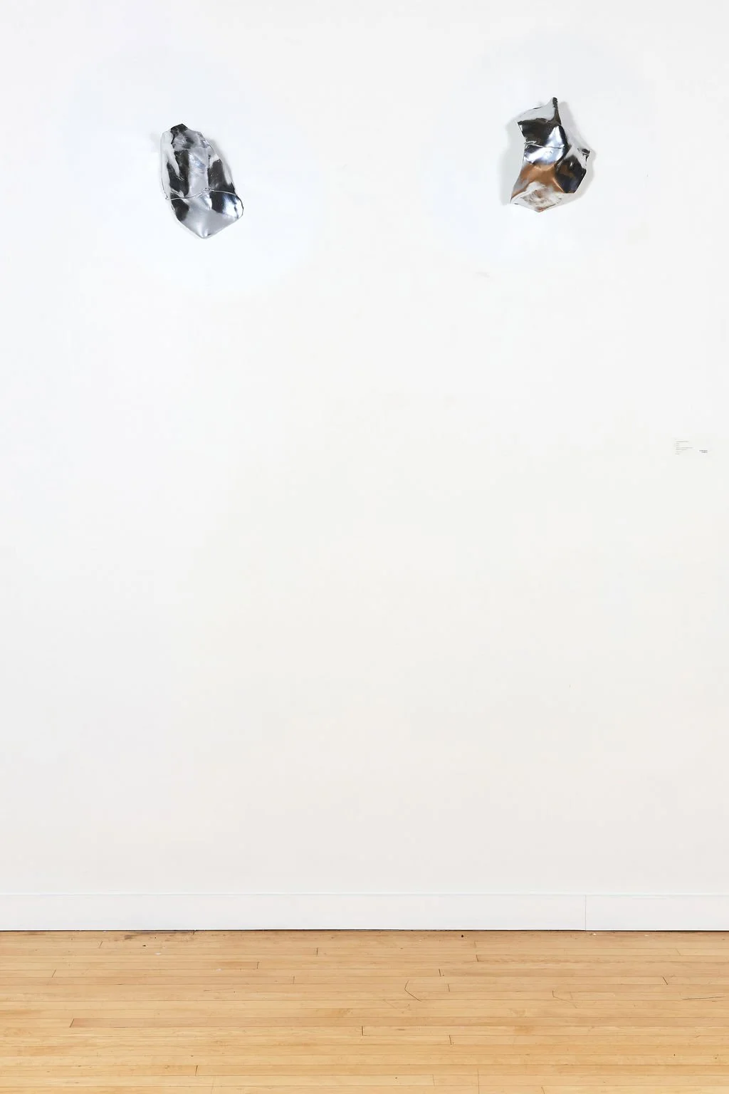 clay sculptures, 2025.  air clay, spray paint and steel wire.