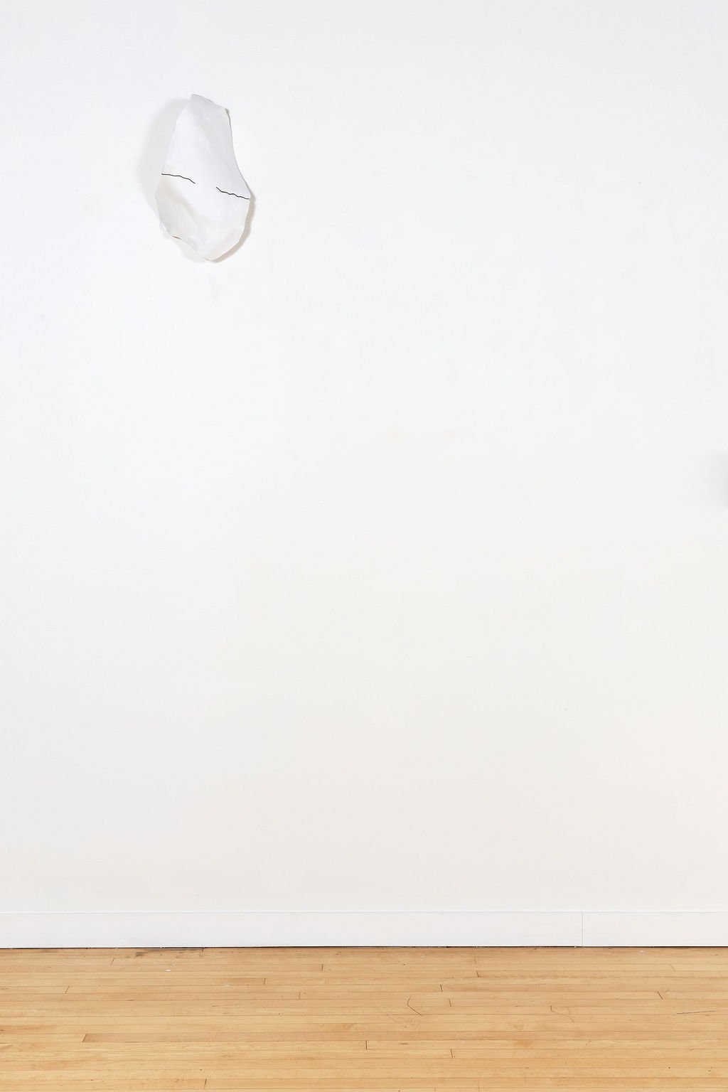 clay sculpture, 2025.  air clay and steel wire.