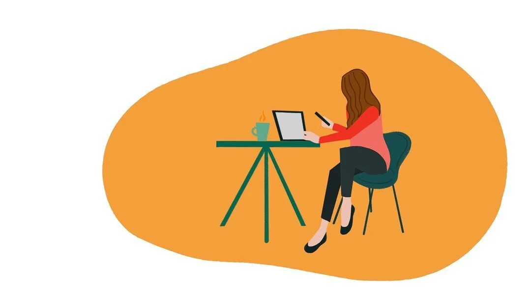 Need an illustrator? I love pulling together illustrated vignettes of very normal, everyday interactions. Plus, it&rsquo;s a super specific goal of mine to hand letter + illustrate a business card &mdash; any takers? 😉 I&rsquo;m never too busy to ch