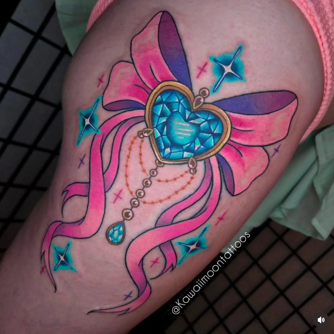 Tattooing by @kawaiimoontattoos 
#threeofswordstattoo #syracusetattoo #nytattoo #cnytattoo #sailormoonanime