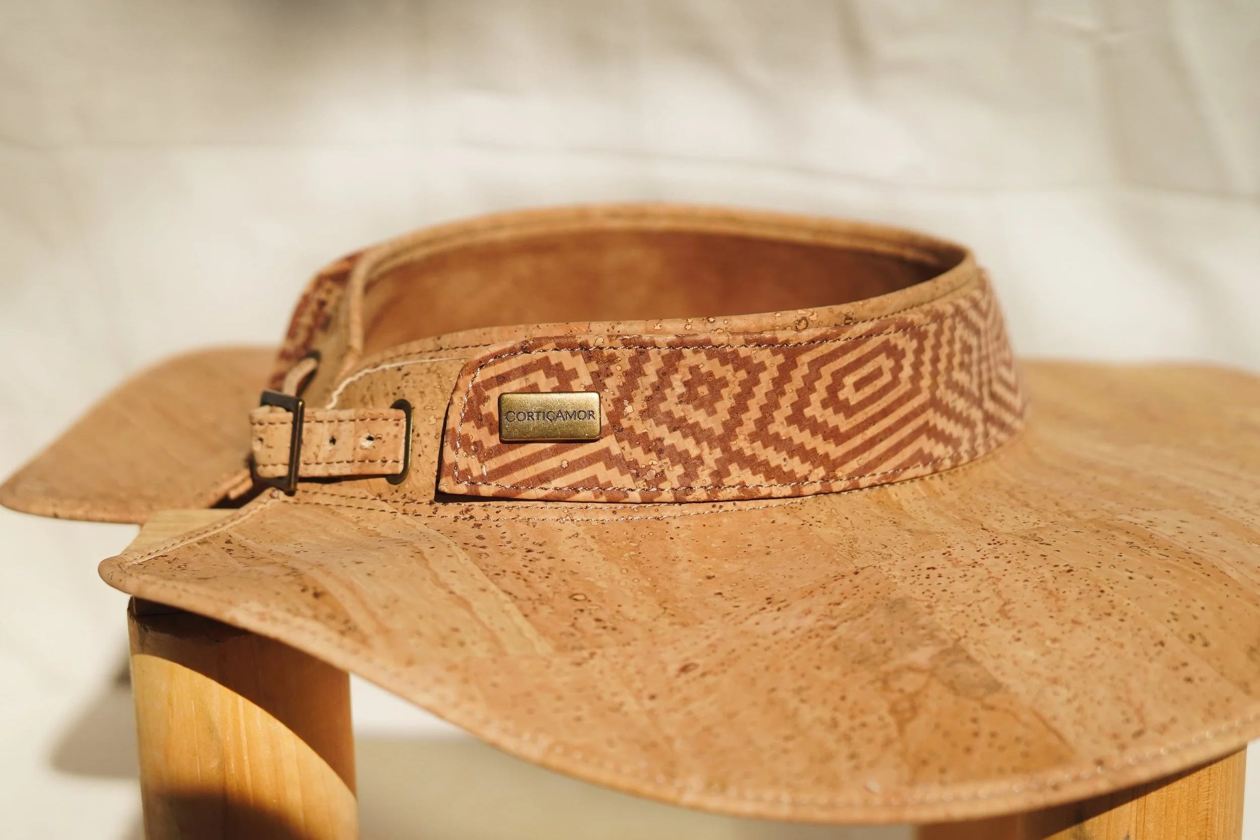 Brown Geometric Headband