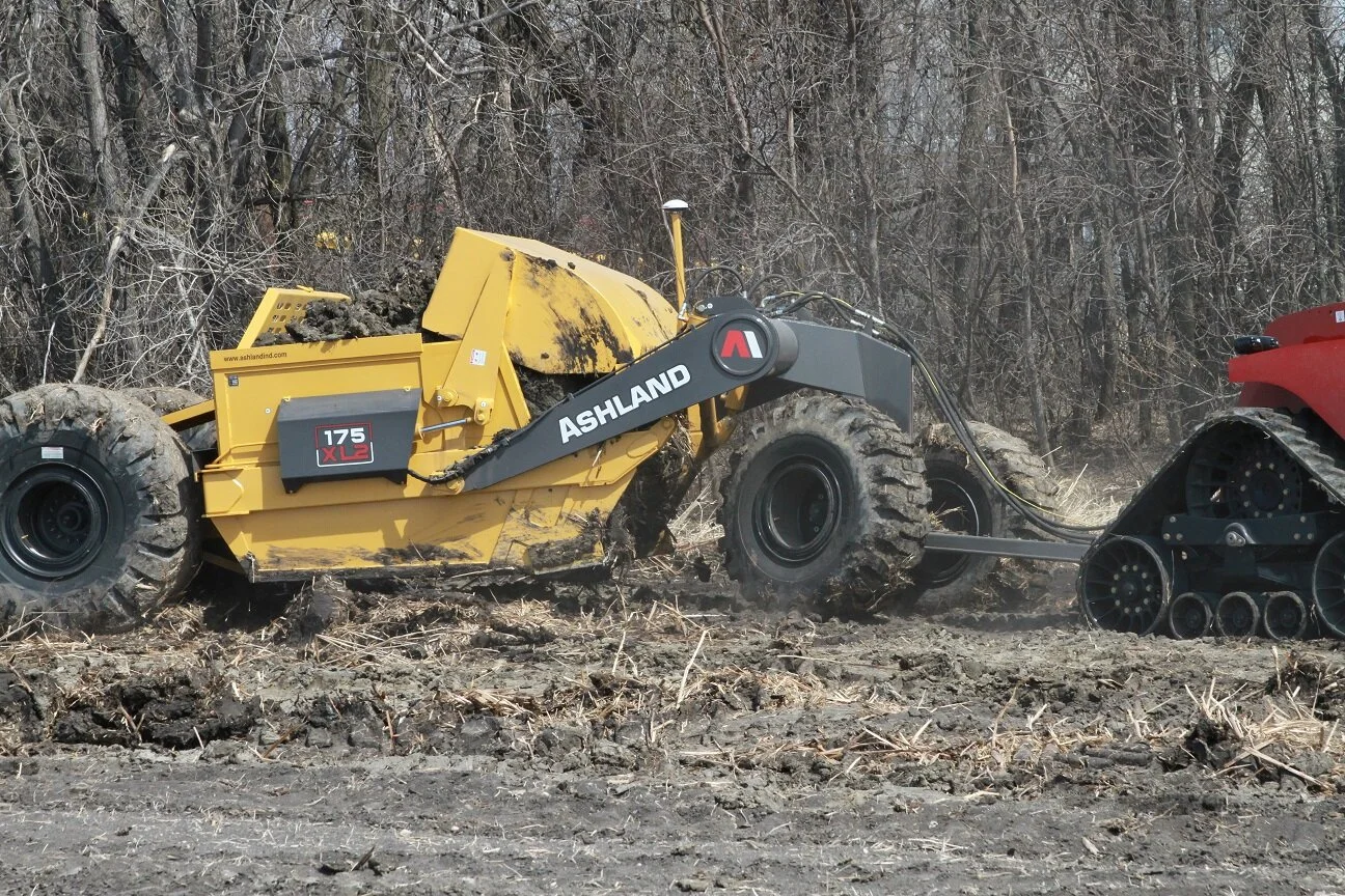 Ashland 175XL2 Dolly Wheel Scraper Sales & Hire — DOM Distribution