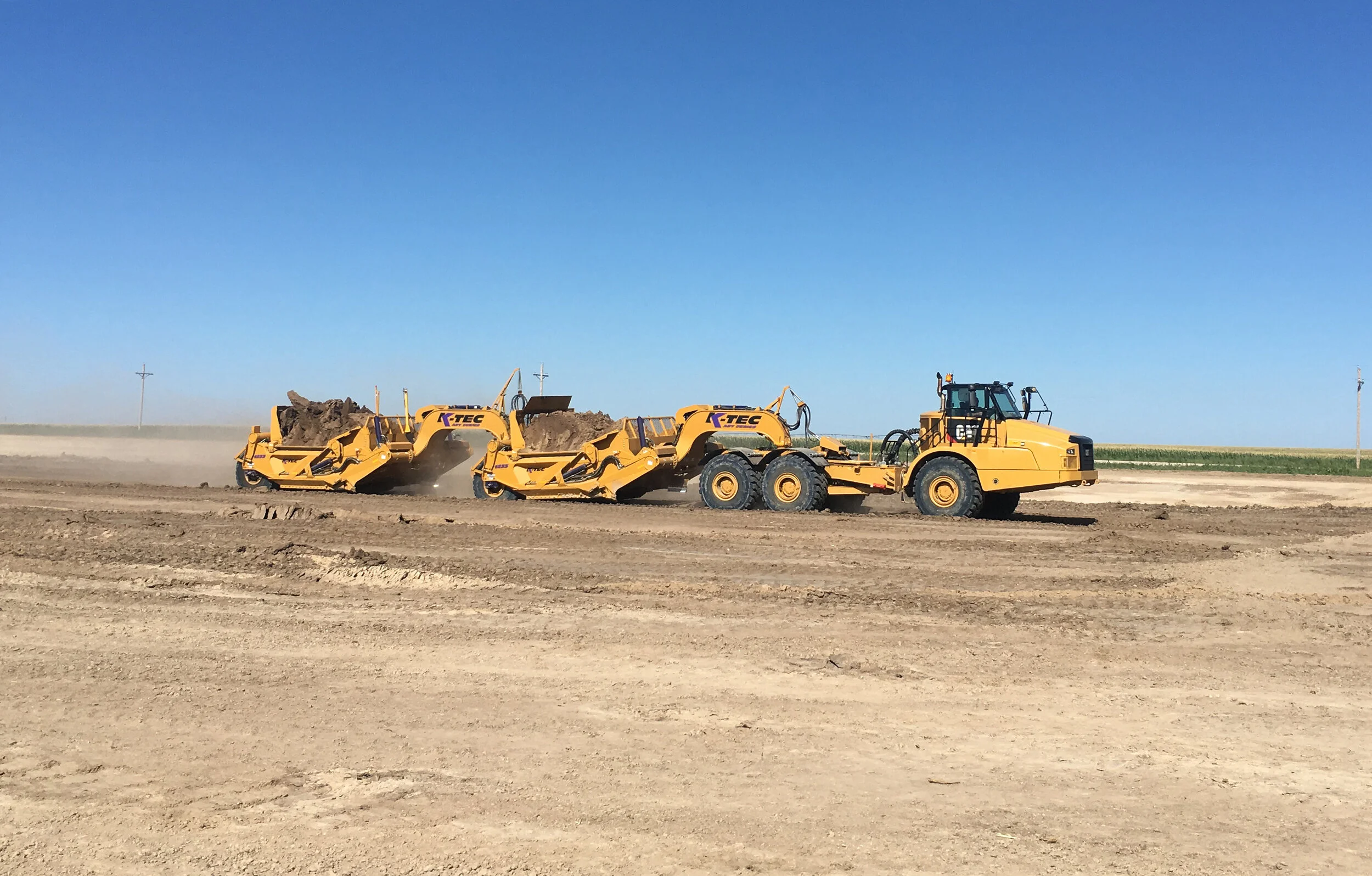 Scapper Train K-Tec 1237 ADT Train Scraper Sales & Hire — DOM Distribution