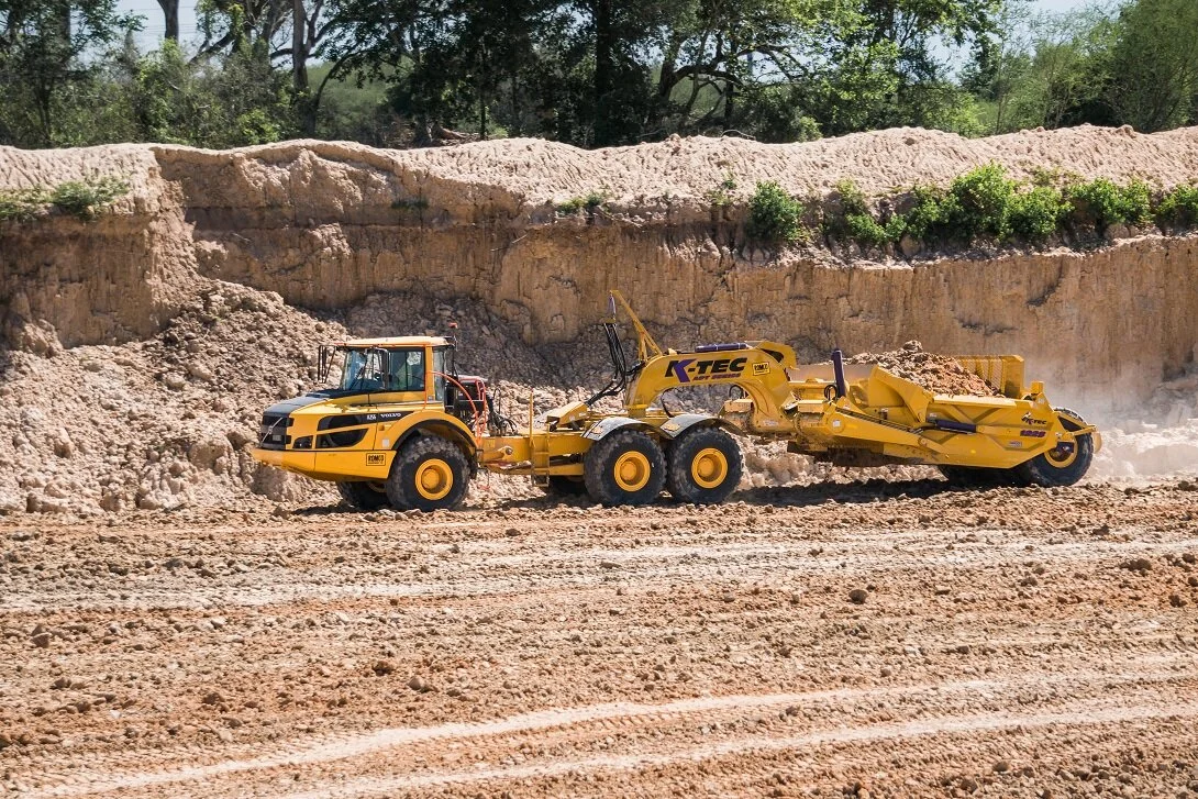 K-Tec 1228 ADT Scraper Sales & Hire — DOM Distribution