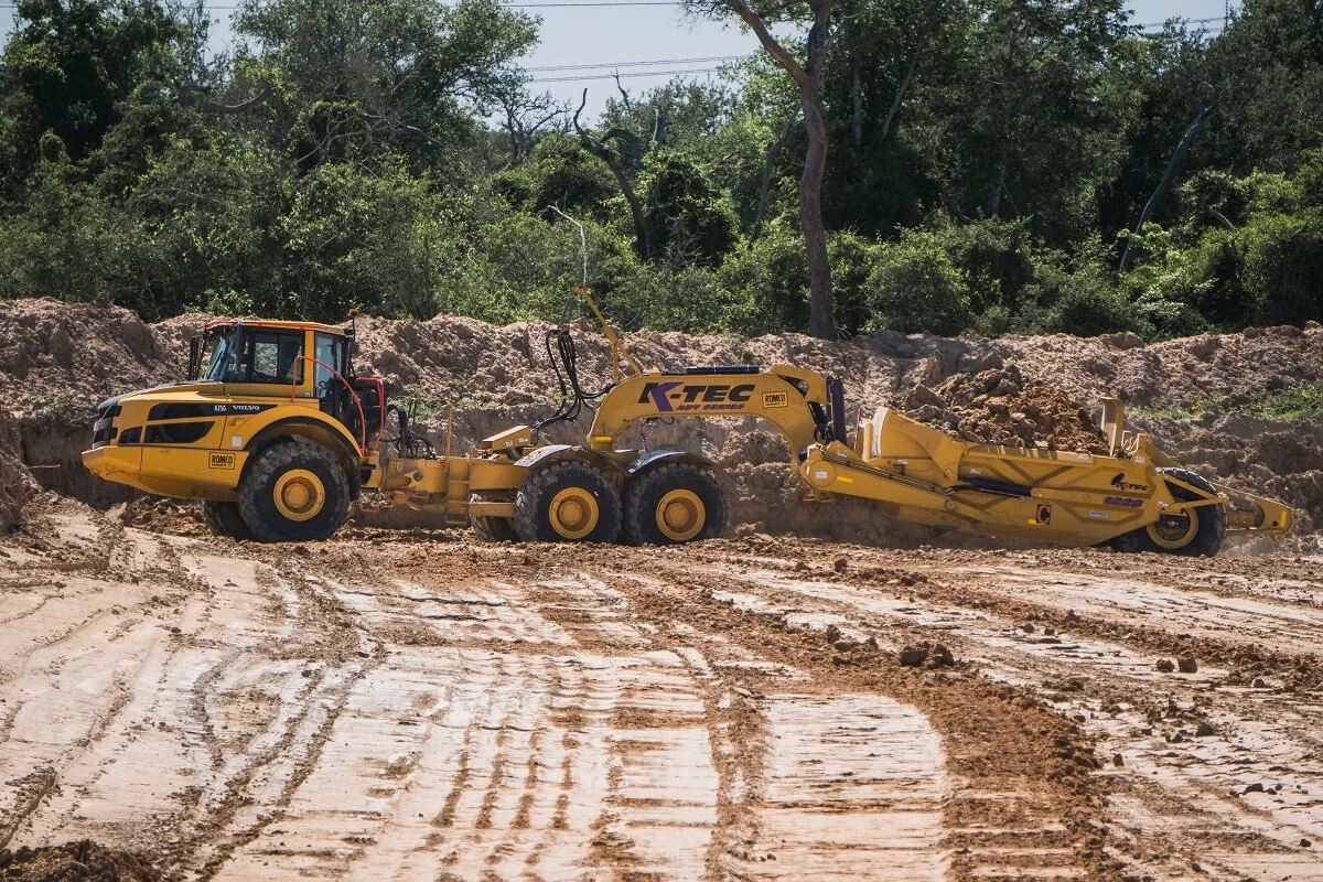 K-Tec 1228 ADT Scraper Sales & Hire — DOM Distribution