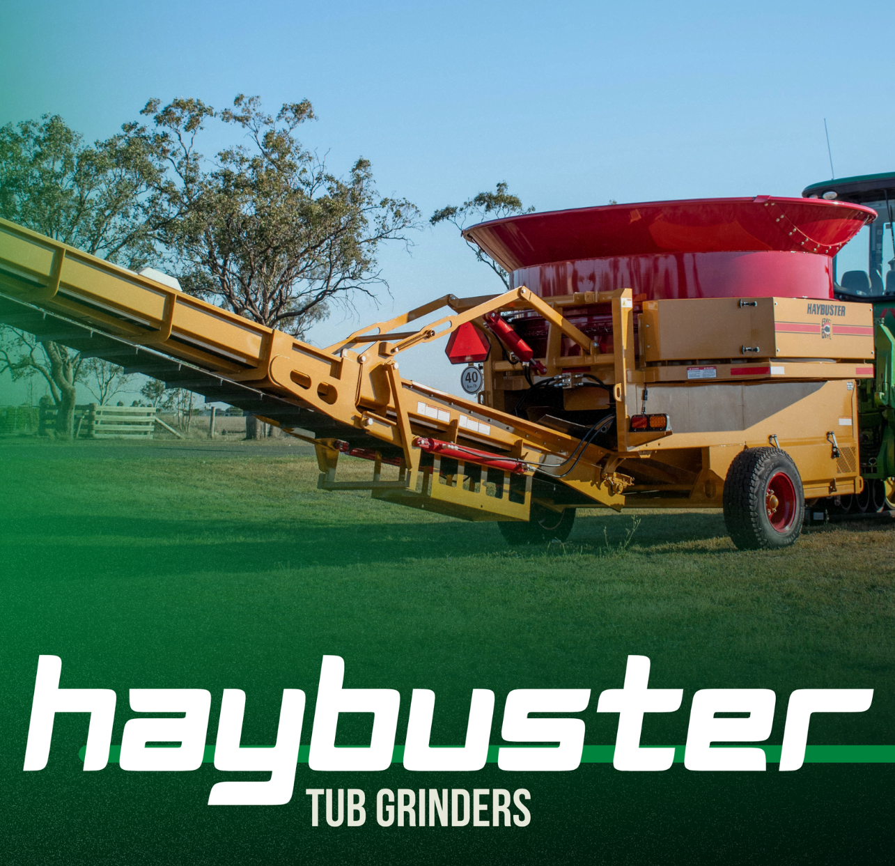 Haybuster Tub Grinders — Exclusively Through DOM Distribution