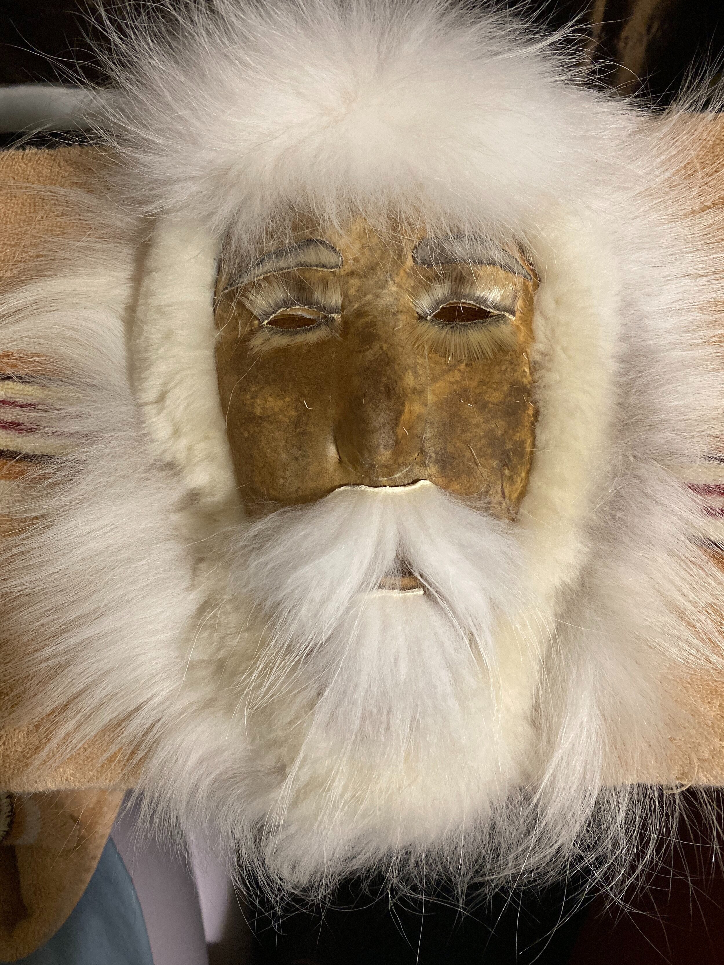 Caribou Hide Face Mask - The Elder of All Elders (Copy)