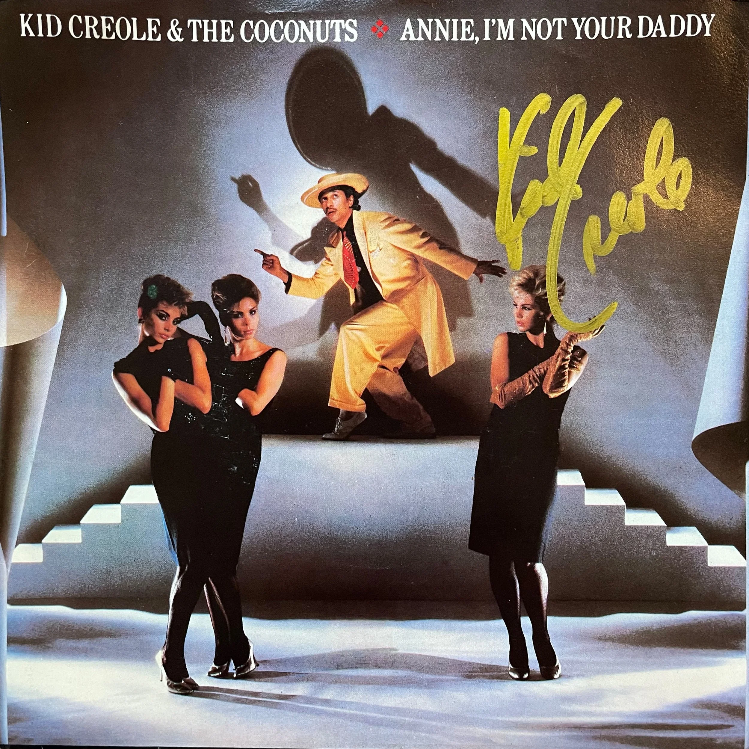 ANNIE I'M NOT YOUR DADDY 7" SINGLE VINYL - [signed]