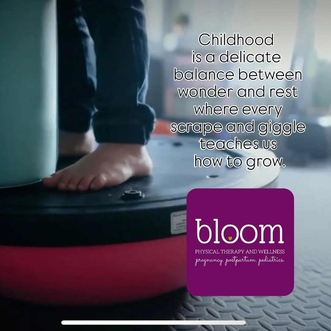 Here to help keep childhood, wild. 👣💜

&mdash;&mdash;&mdash;&mdash;&mdash;

Rooted motherhood and wild childhood
.
🌱Pregnancy + postpartum pelvic health
🌱Pediatric development + pelvic health
🌱1:1 virtual and in-person
.
.
.
#bloomphysicaltherap