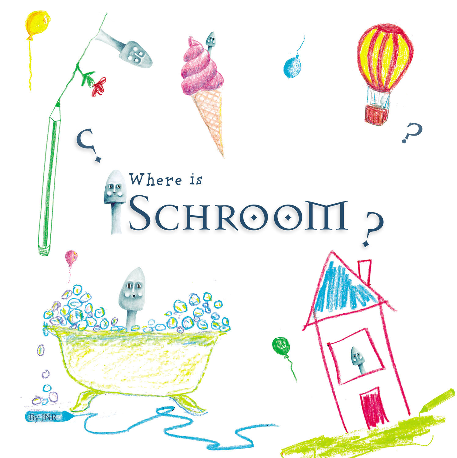 Where is Schroom: Kids Drawing Book