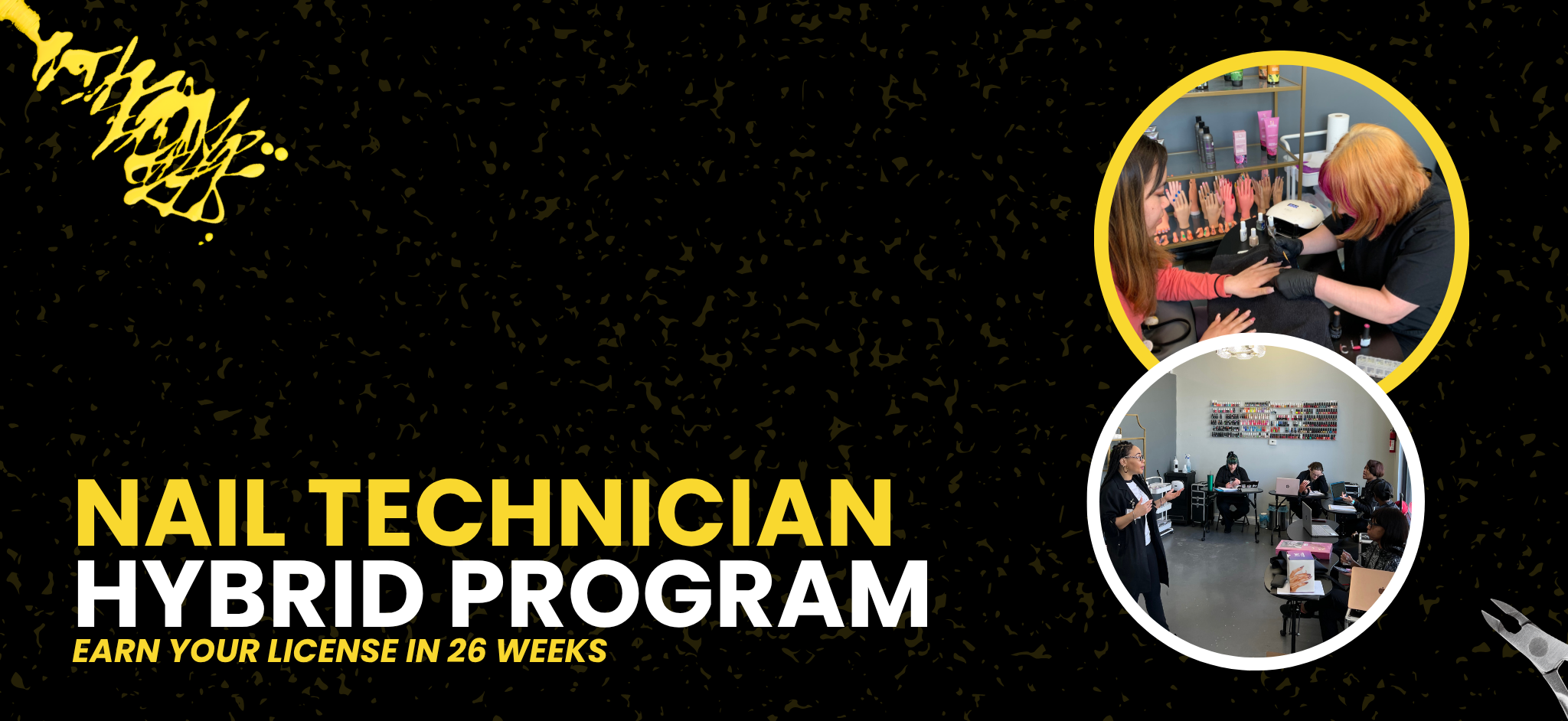 Nail Technician Program in Ypsilanti, MI | 26-Week Hybrid | Beautiful Luxe School