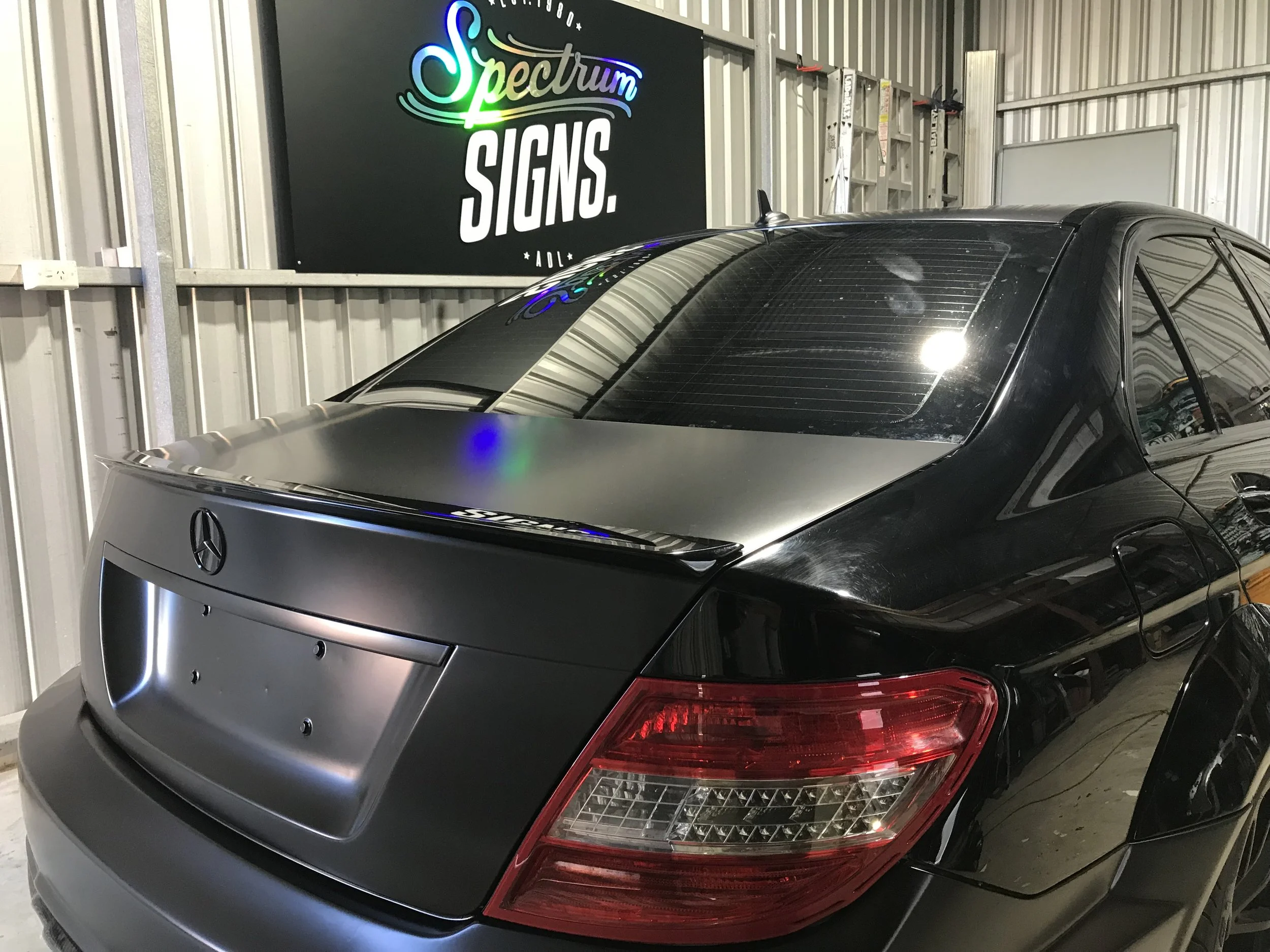 Prestige Car Wraps — Spectrum Signs Adelaide