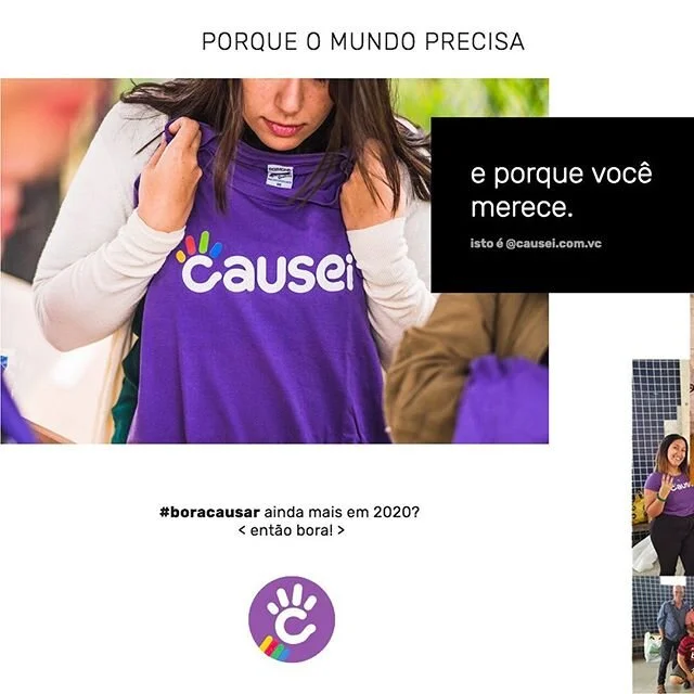 #boracausar ainda mais em 2020?

ent&atilde;o bora! porque o mundo precisa e porque VOC&Ecirc; MERECE 💜✨🤟 #causeicomvc