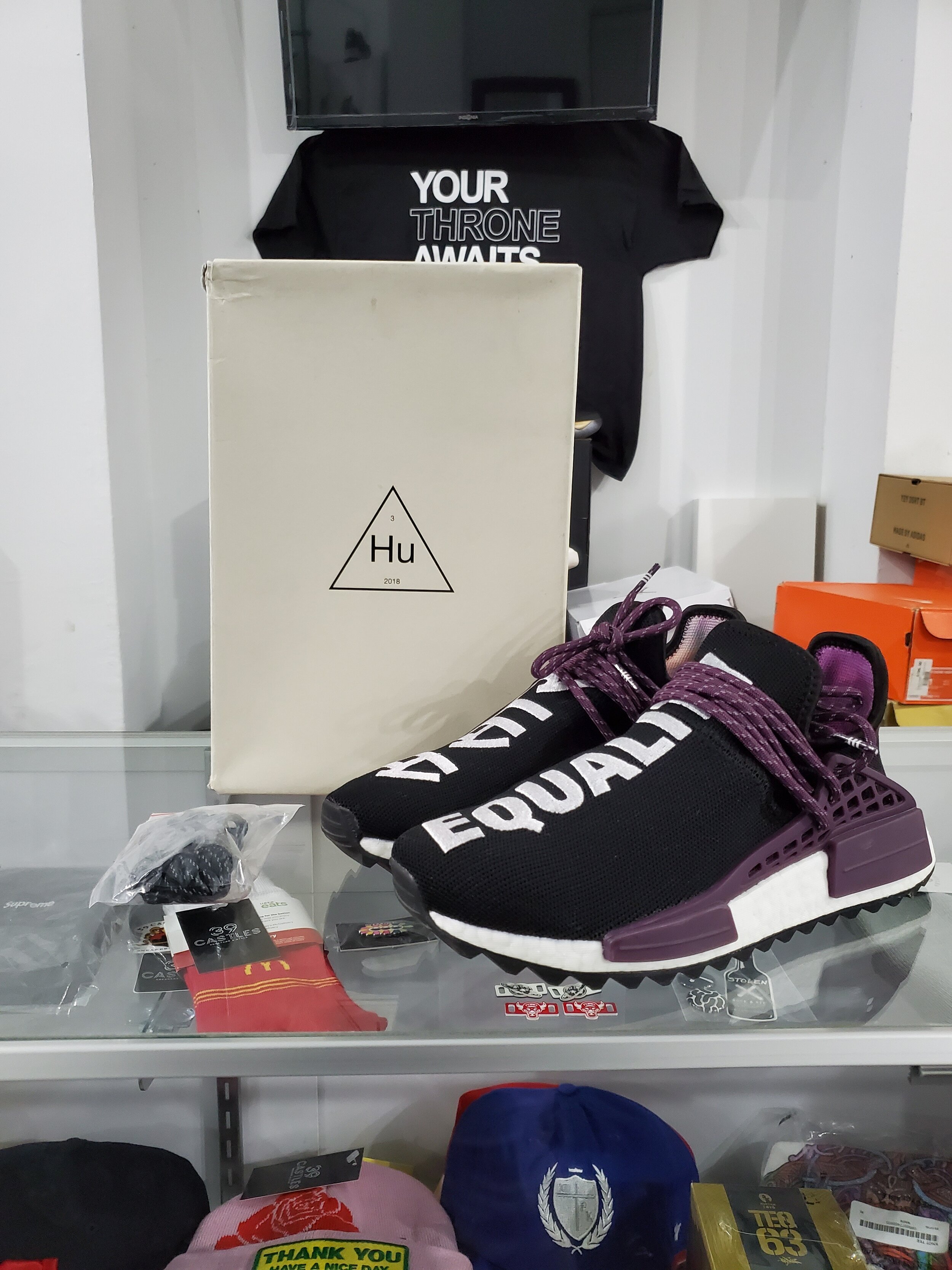 Pharrell adidas NMD Hu Trail AC7359 AC7360 Sneaker Bar
