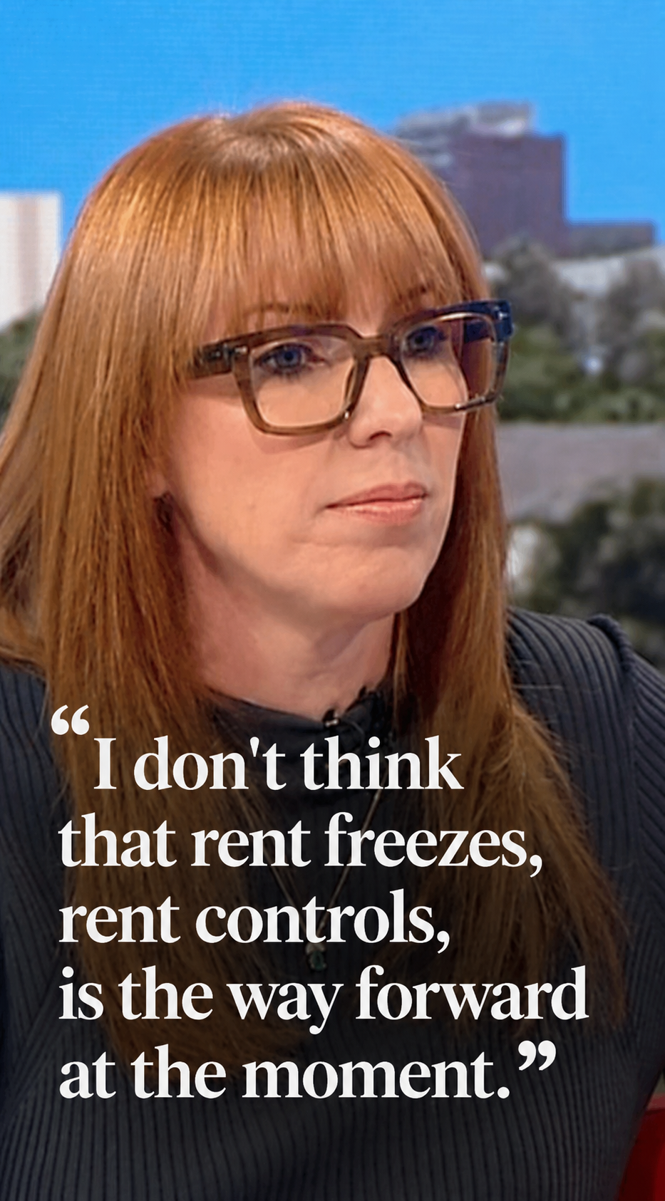 Protect good tenants, Rayner, but don't punish good landlords.