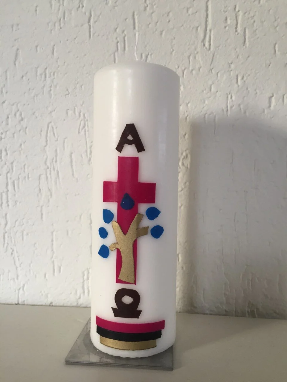 Maak je eigen paaskaars