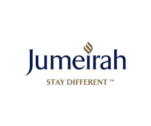 Jumeirah logo with the slogan "Stay Different" underneath