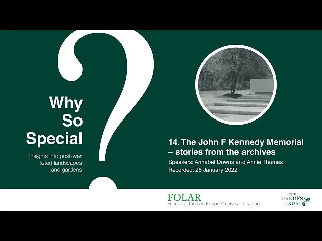 14. The Kennedy Memorial Landscape