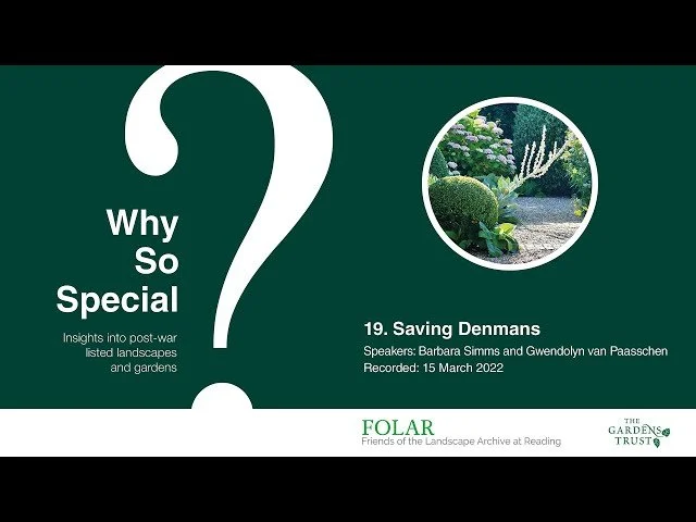 19. Saving Denmans