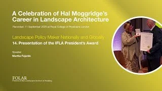 14. Presentation of the IFLA Presidents' Award