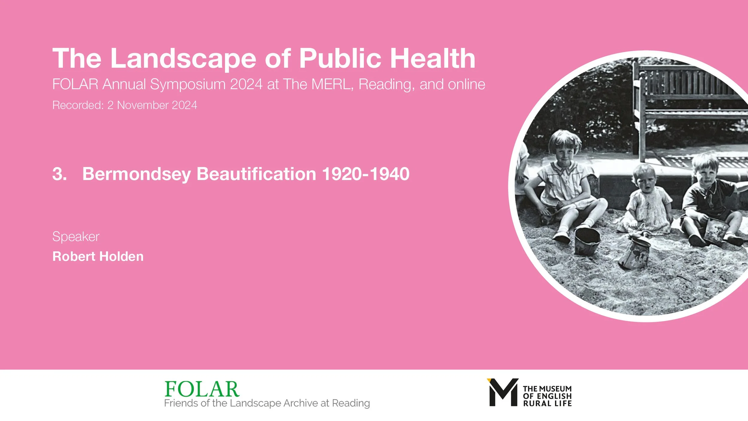 3.  Bermondsey Beautification 1920-1940 