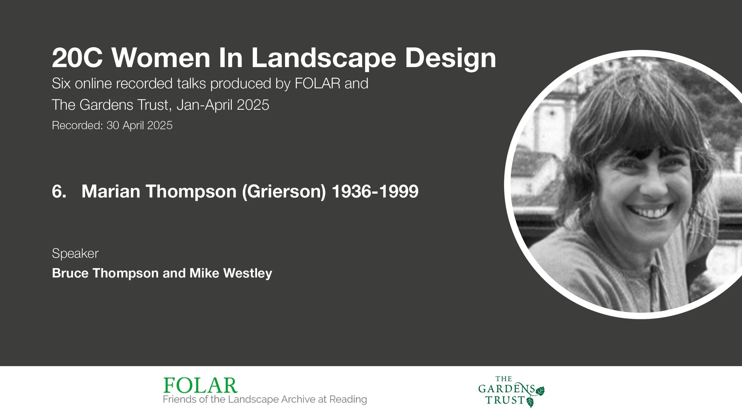 20C Women in Landscape Design