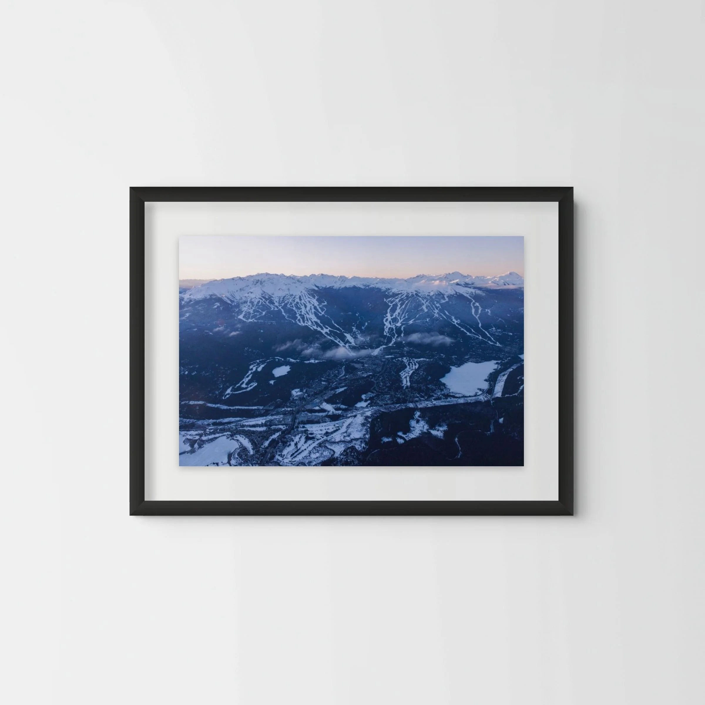 Whistler Blackcomb Winter Sunrise