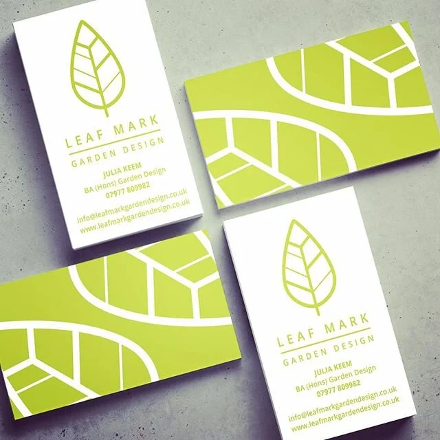 I do love a strong graphic and working on the branding for Leaf Mark gave me the perfect excuse... @leafmarkgardendesign #graphicdesign #brandingdesign