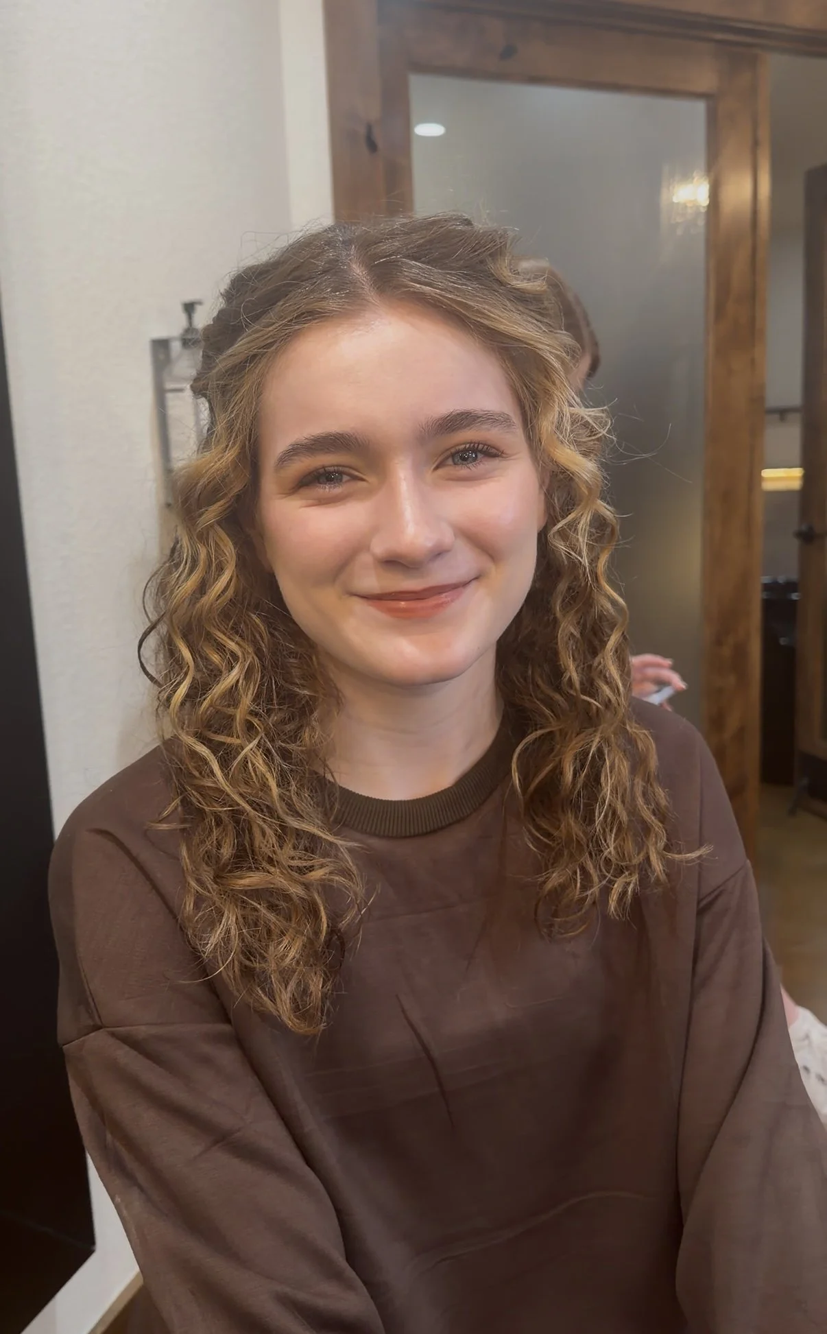 Natural makeup glam jr bridesmaid by Claudia 