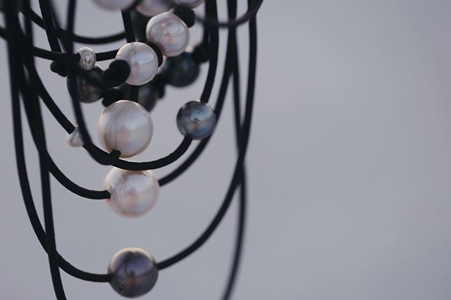 Welcome to Pearls + Leather. Shop our hand-crafted pearl and leather jewelry on our website. Link in bio!