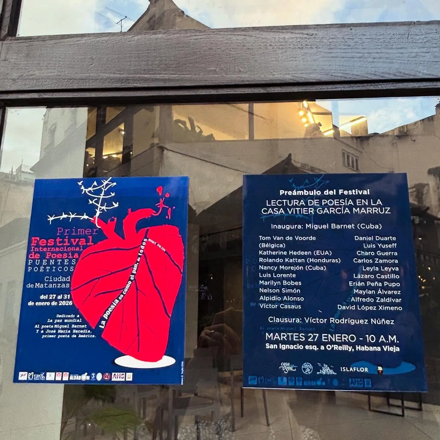 recently back from Cuba, where things are indescribably difficult and still i&rsquo;ve returned even more convinced of the power of poetry.  Poetry&rsquo;s Bridges International Poetry Festival in Matanzas / Festival Internacional de Poes&iacute;a Pu