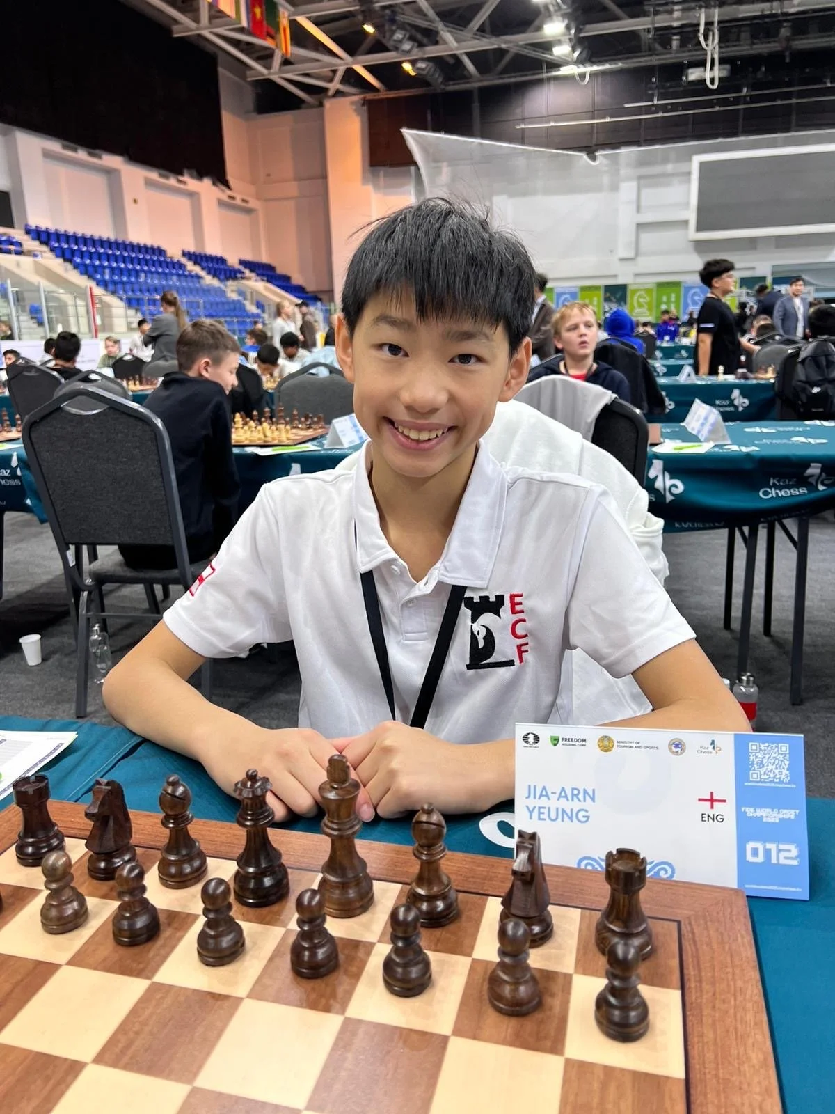 Jia-Arn: Pursuing Excellence On and Off the Board