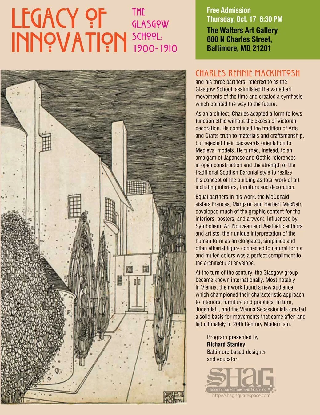 Legacy of Innovation: the Glasgow School (1900-1910)