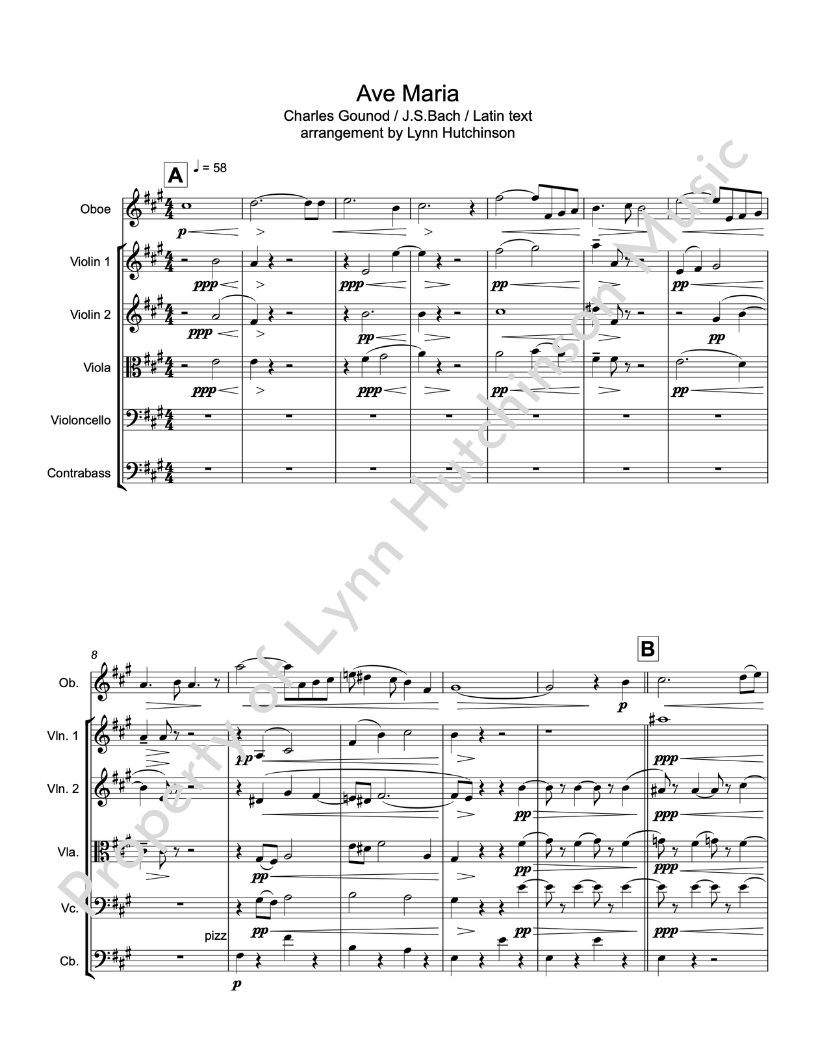 AVE MARIA (STR ORCH)