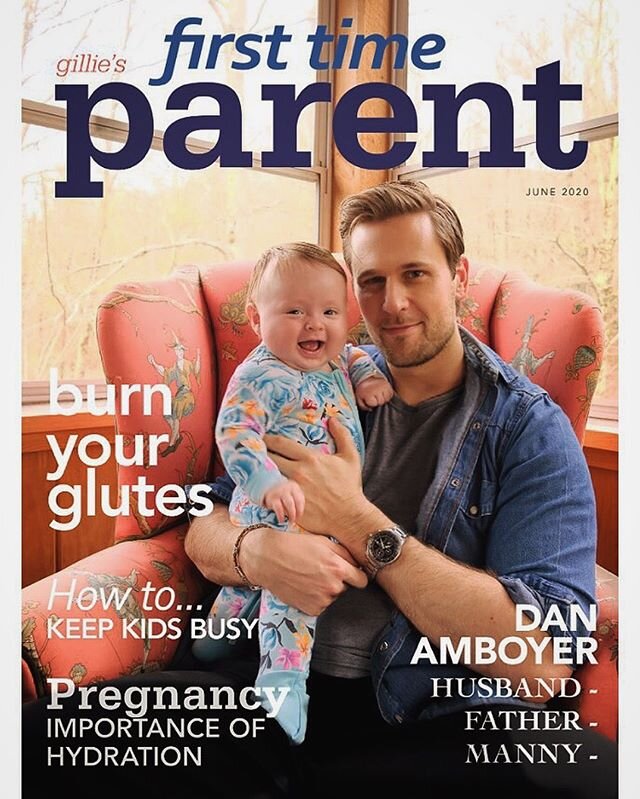 Teddy &amp; I are proud to be on your cover, first time parent magazine! Thank you for supporting families like us. #pridemonth #gaydaddy #pride🌈 #fathersday