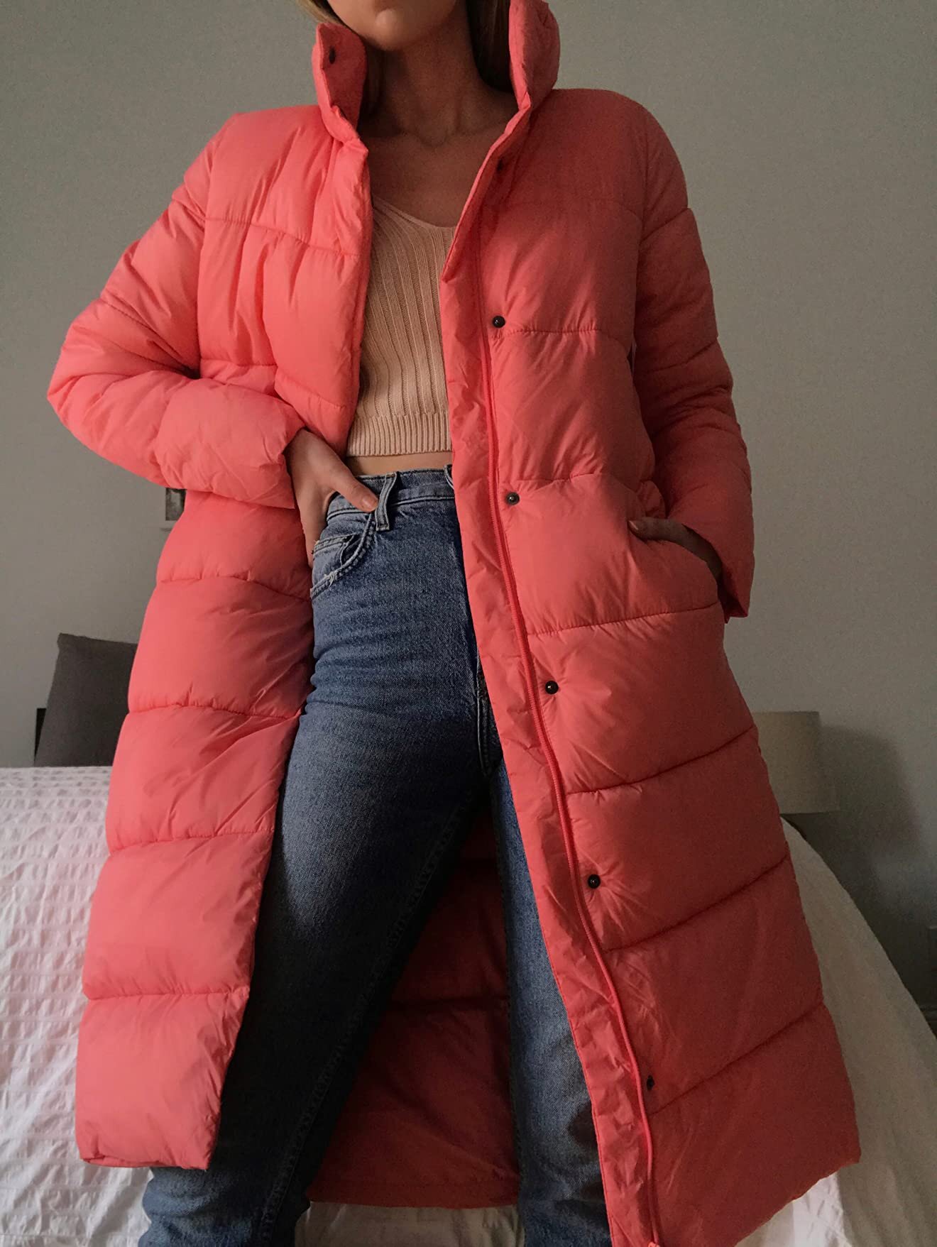 The Perfect Pink Puffer Jacket Under $100