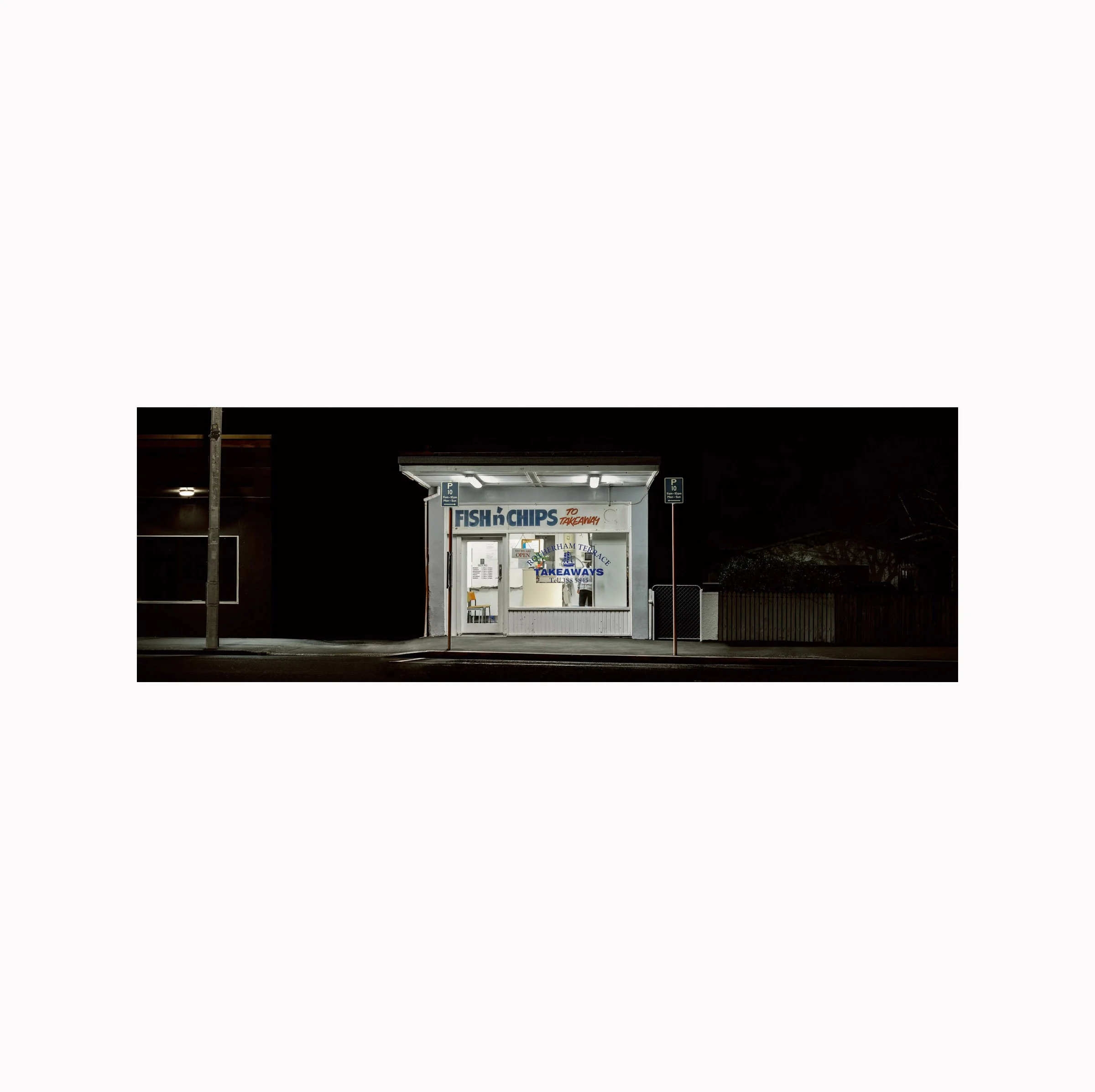 Art Print,  Fish'nChip Shop, New Zealand, 2025