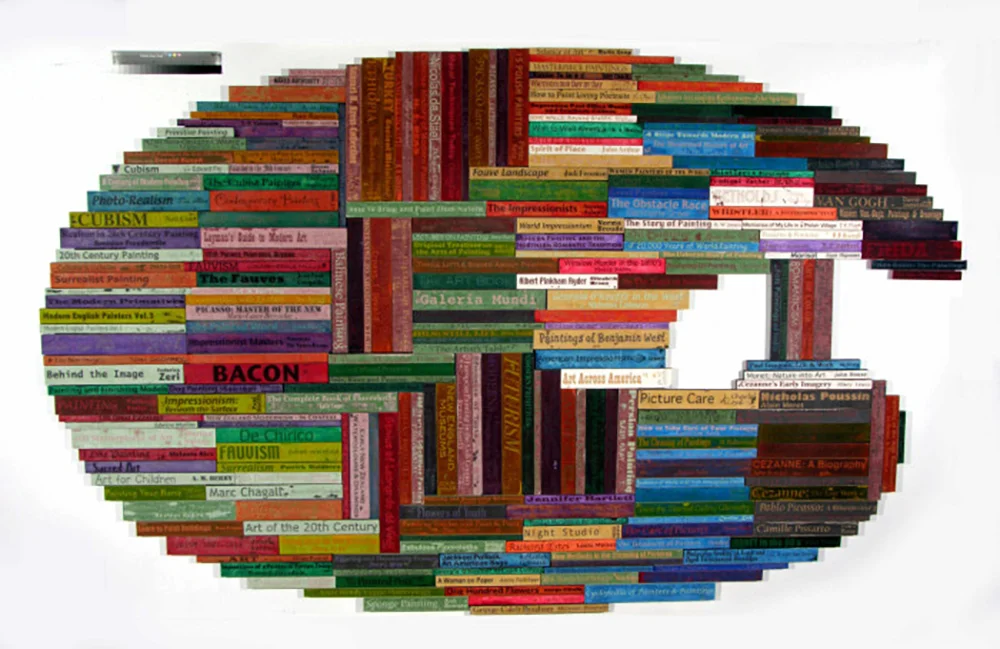   The Wallace Arts Trust Paramount Award Winner  Peter Gibson Smith,  750 Painting,  2001, Egg tempera on inlaid gesso on wooden panels, 1880 x 3100 x 20mm 